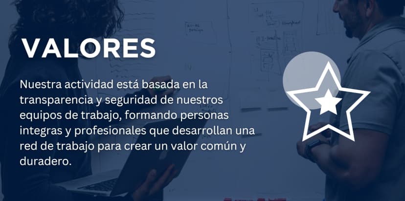 Valores de la empresa